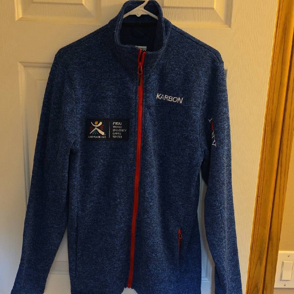 Nebulus Fleece Jacket Official Uniform For 2023 Fisu Games In Lake Placid